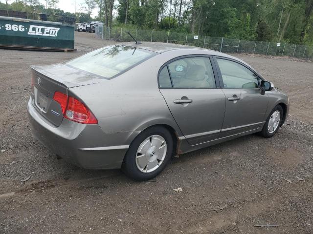 JHMFA36296S011866 - 2006 HONDA CIVIC HYBRID GRAY photo 3