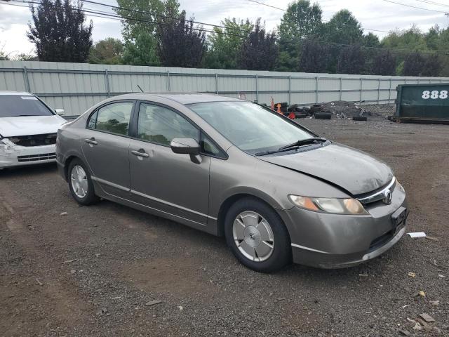 JHMFA36296S011866 - 2006 HONDA CIVIC HYBRID GRAY photo 4