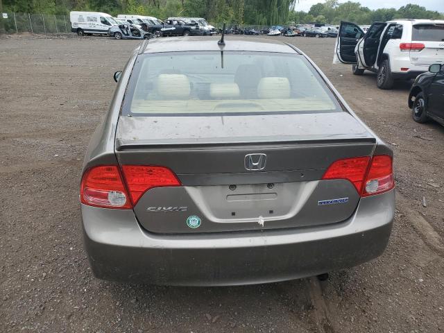 JHMFA36296S011866 - 2006 HONDA CIVIC HYBRID GRAY photo 6