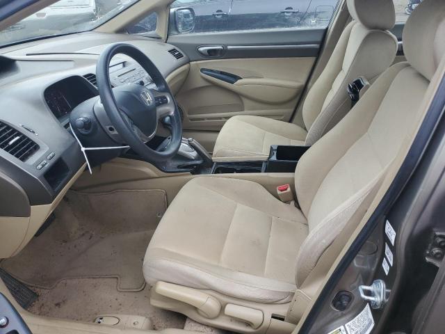 JHMFA36296S011866 - 2006 HONDA CIVIC HYBRID GRAY photo 7