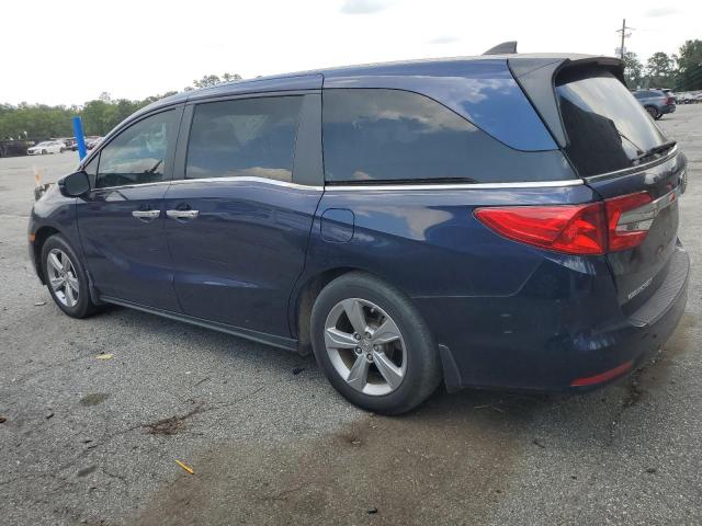 5FNRL6H77JB050853 - 2018 HONDA ODYSSEY EXL BLUE photo 2