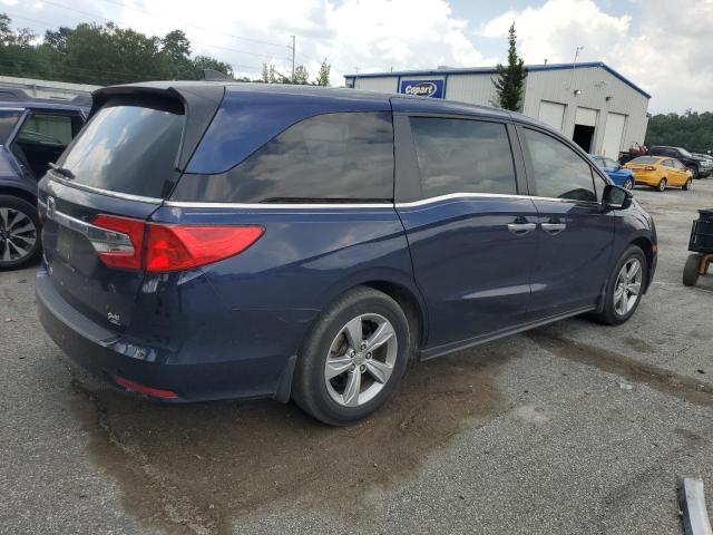 5FNRL6H77JB050853 - 2018 HONDA ODYSSEY EXL BLUE photo 3