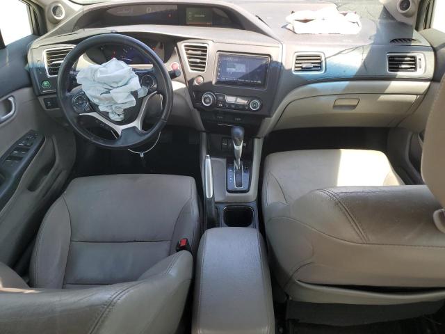 2HGFB2F94FH542813 - 2015 HONDA CIVIC EXL GRAY photo 8