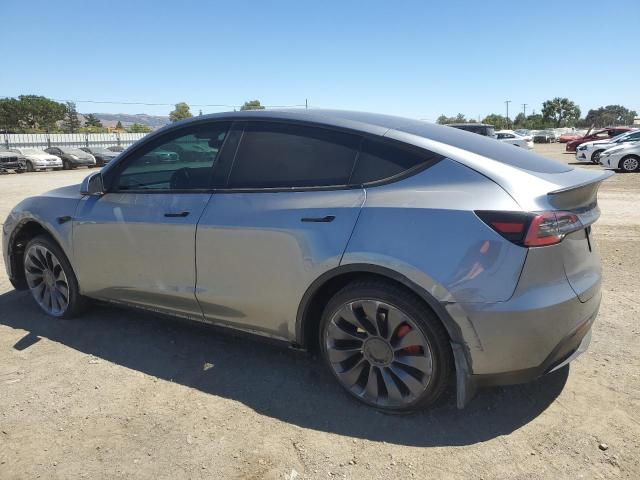 7SAYGDEF5RF128156 - 2024 TESLA MODEL Y ვერცხლისფერი ფოტო 2