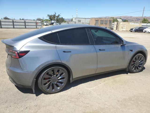 7SAYGDEF5RF128156 - 2024 TESLA MODEL Y ვერცხლისფერი ფოტო 3