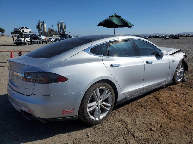 5YJSA1CP8DFP26961 - 2013 TESLA MODEL S 银色 照片 3
