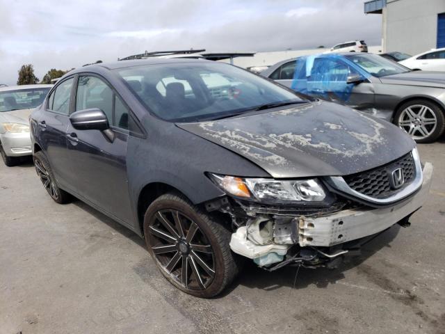 19XFB2F54EE214877 - 2014 HONDA CIVIC LX GRAY photo 4