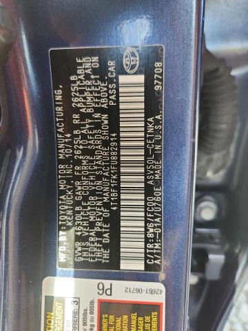 4T1BF1FK1FU882914 - 2015 TOYOTA CAMRY LE BLUE photo 12