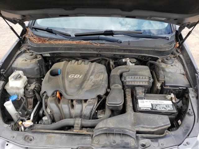 5NPEB4AC3BH179222 - 2011 HYUNDAI SONATA GLS GRAY photo 11