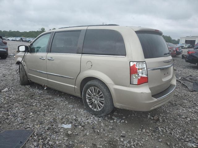 2C4RC1CGXDR512597 - 2013 CHRYSLER TOWN & COU TOURING L TAN photo 2