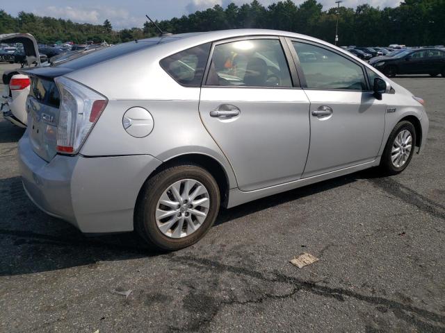 JTDKN3DP4D3045014 - 2013 TOYOTA PRIUS PLUG GRAY photo 3