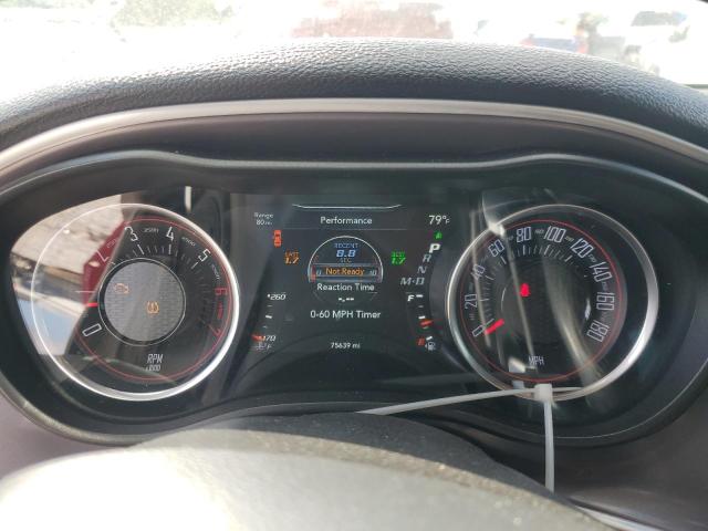 2C3CDZFJ4LH103979 - 2020 DODGE CHALLENGER R/T SCAT PACK BURGUNDY photo 9