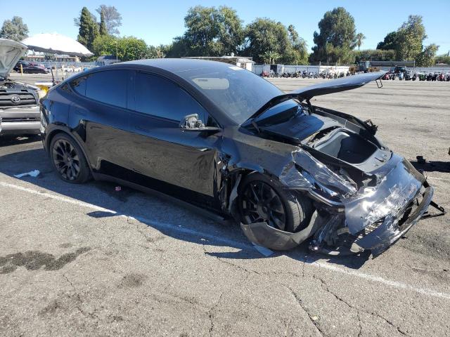 5YJYGDED3MF181314 - 2021 TESLA MODEL Y 黑色 照片 4