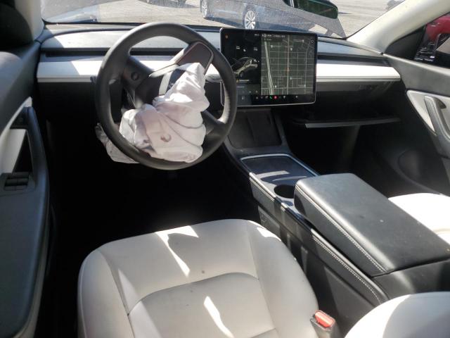 5YJYGDED3MF181314 - 2021 TESLA MODEL Y 黑色 照片 8