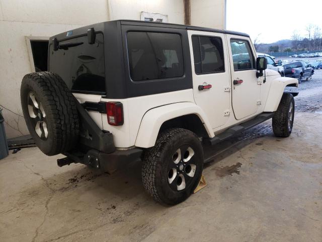 1J4BA5H13BL532659 - 2011 JEEP WRANGLER U SAHARA WHITE photo 3
