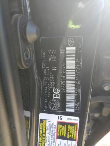 4T1G11AK3PU822470 - 2023 TOYOTA CAMRY SE NIGHT SHADE BLACK photo 13