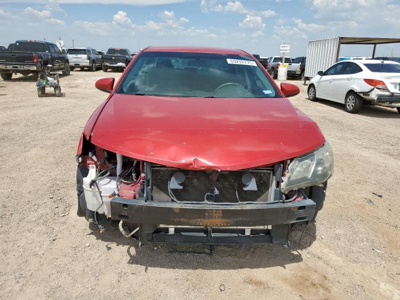4T1BF1FK1DU723517 - 2013 TOYOTA CAMRY L RED photo 5