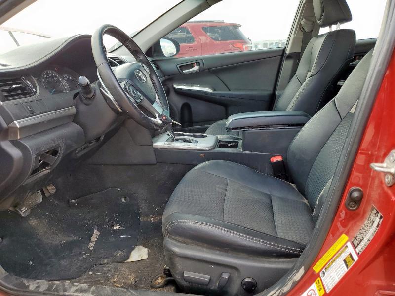 4T1BF1FK1DU723517 - 2013 TOYOTA CAMRY L RED photo 7