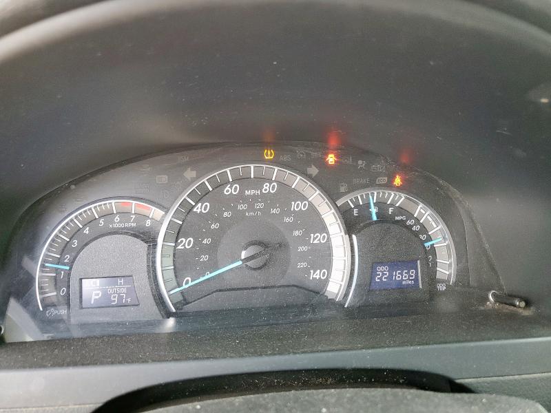 4T1BF1FK1DU723517 - 2013 TOYOTA CAMRY L RED photo 9