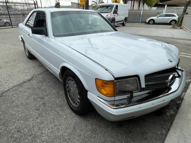 WDBCA45E1LA555252 - 1990 MERCEDES-BENZ 560 SEC WHITE photo 1