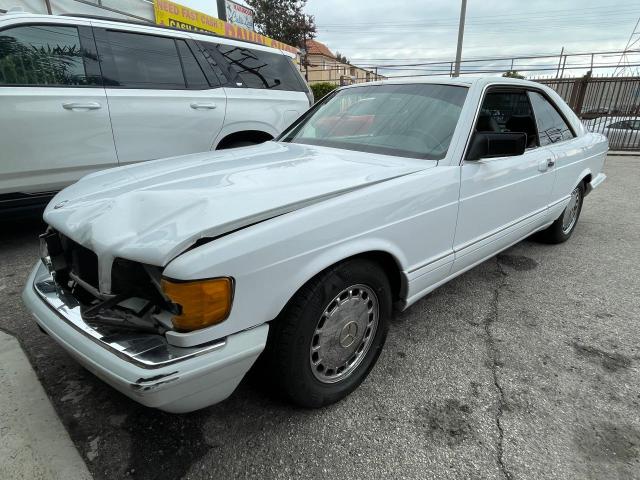 WDBCA45E1LA555252 - 1990 MERCEDES-BENZ 560 SEC WHITE photo 2