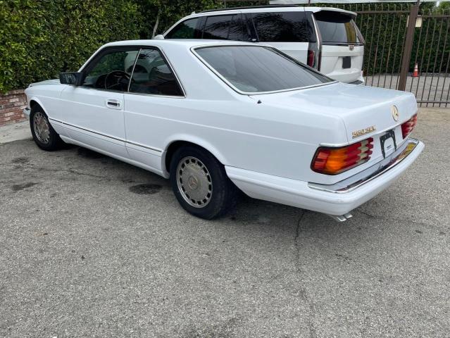 WDBCA45E1LA555252 - 1990 MERCEDES-BENZ 560 SEC WHITE photo 3