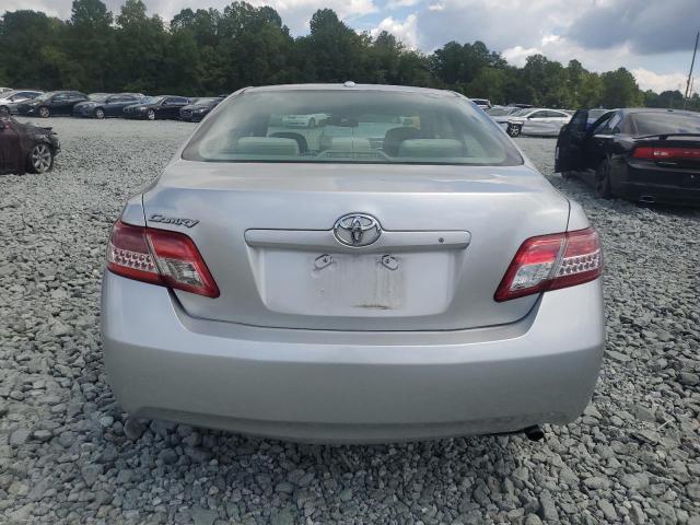 4T4BF3EK1BR094356 - 2011 TOYOTA CAMRY BASE SILVER photo 6