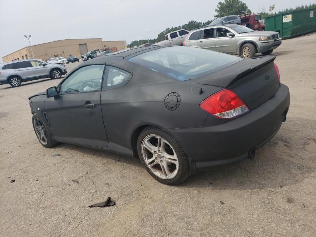 KMHHN65F96U188423 - 2006 HYUNDAI TIBURON GT BLACK photo 2