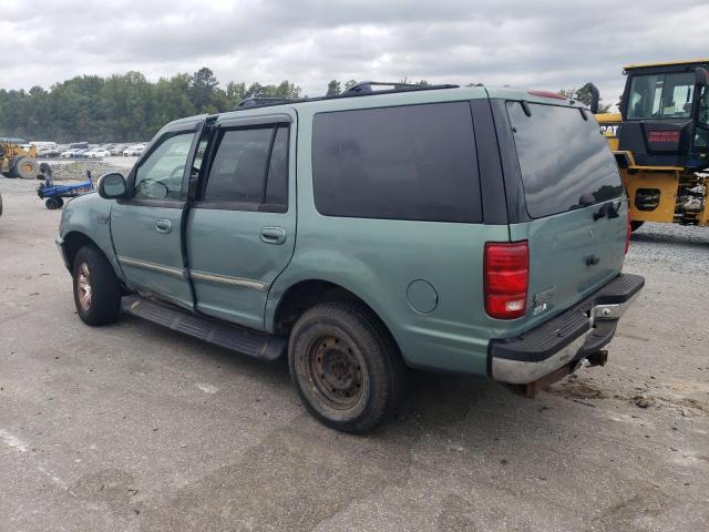 1FMRU18W3WLB11574 - 1998 FORD EXPEDITION TURQUOISE photo 2