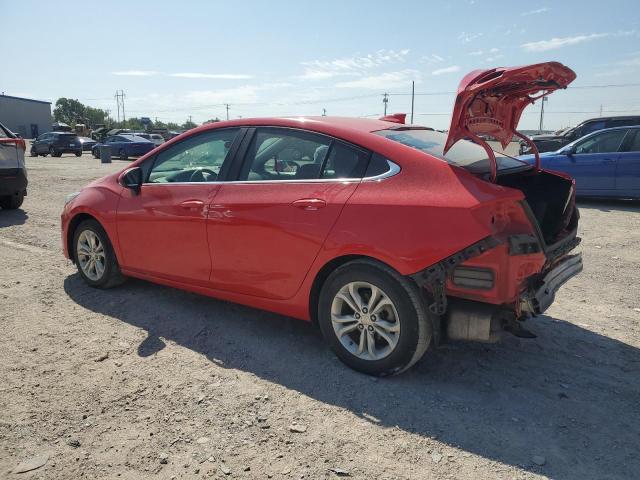 1G1BE5SM7K7107251 - 2019 CHEVROLET CRUZE LT Czerwony zdjęcie 2