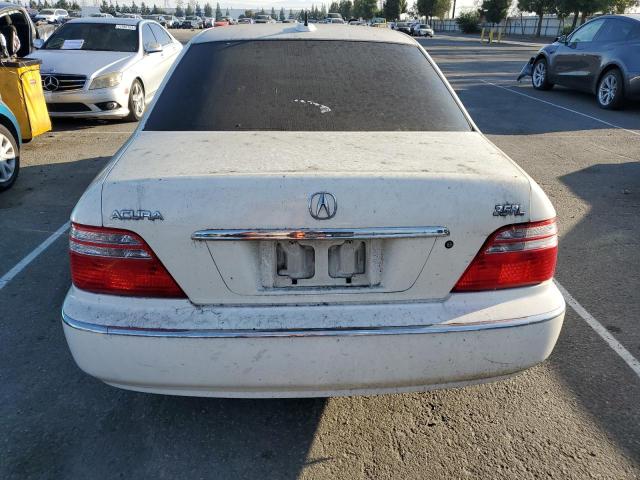 JH4KA96634C002883 - 2004 ACURA 3.5RL WHITE photo 6