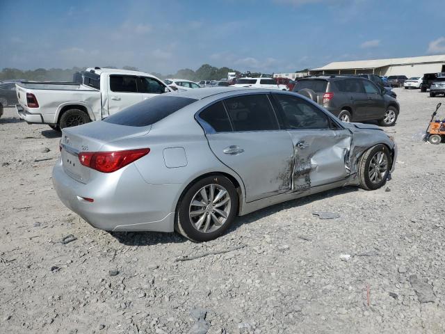 JN1BV7AP1FM335187 - 2015 INFINITI Q50 BASE SILVER photo 3