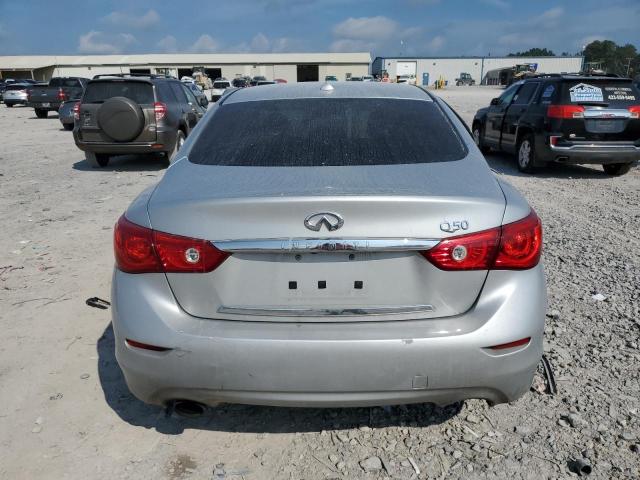 JN1BV7AP1FM335187 - 2015 INFINITI Q50 BASE SILVER photo 6