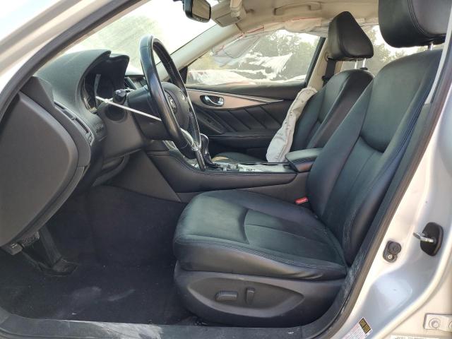 JN1BV7AP1FM335187 - 2015 INFINITI Q50 BASE SILVER photo 7