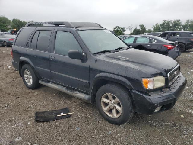 JN8DR09Y94W920605 - 2004 NISSAN PATHFINDER LE BLACK photo 4
