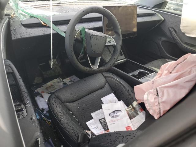 5YJ3E1EAXSF998040 - 2025 TESLA MODEL 3 GRAY photo 8