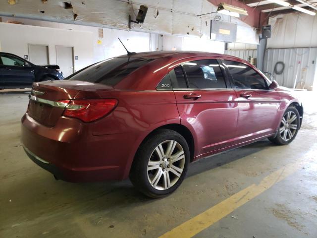 1C3CCBBBXDN694868 - 2013 CHRYSLER 200 TOURING RED photo 3