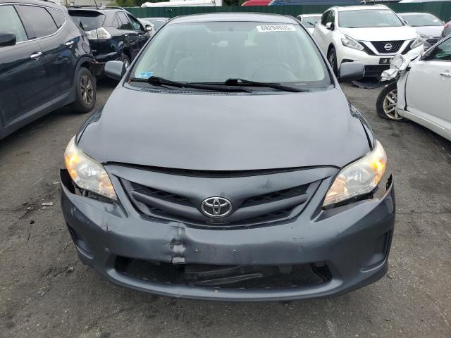 2T1BU4EEXCC840533 - 2012 TOYOTA COROLLA BASE ნაცრისფერი ფოტო 5