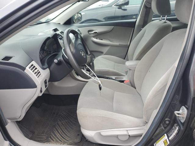 2T1BU4EEXCC840533 - 2012 TOYOTA COROLLA BASE ნაცრისფერი ფოტო 7