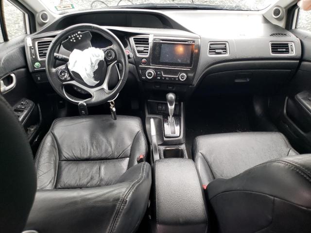 19XFB2F90FE220938 - 2015 HONDA CIVIC EXL WHITE photo 8