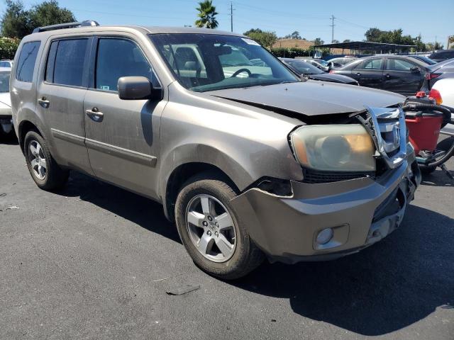 5FNYF38509B027877 - 2009 HONDA PILOT EXL TAN photo 4