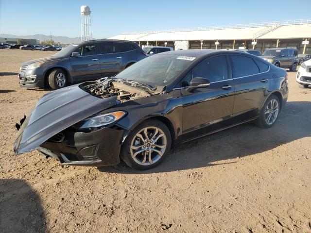 3FA6P0CD7LR224137 - 2020 FORD FUSION SEL BLACK photo 1