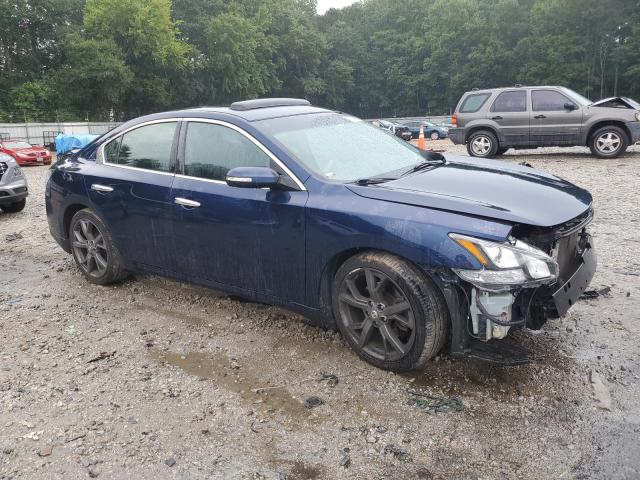 1N4AA5AP5DC804654 - 2013 NISSAN MAXIMA S BLUE photo 4