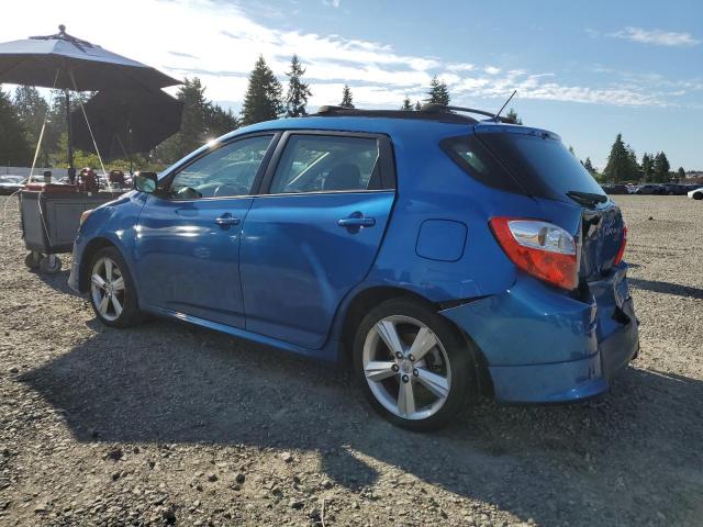 2T1KE40E39C004298 - 2009 TOYOTA COROLLA MA S BLUE photo 2