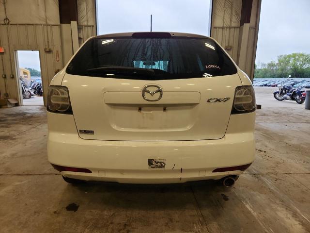 JM3ER2B55B0390720 - 2011 MAZDA CX-7 WHITE photo 6
