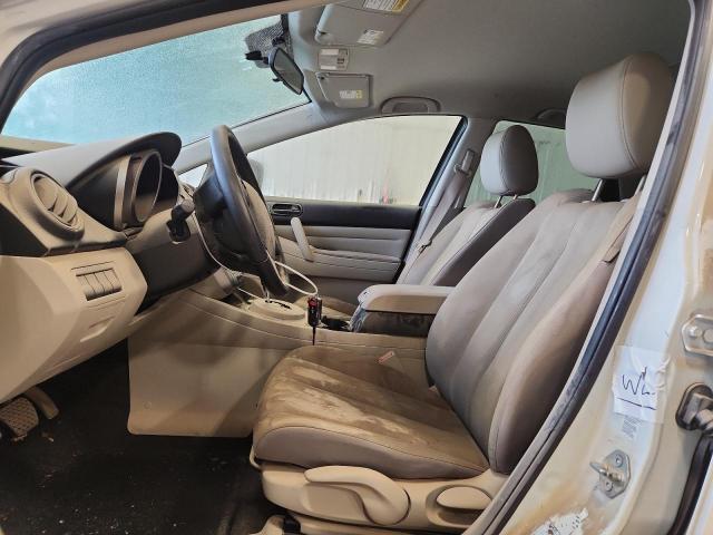 JM3ER2B55B0390720 - 2011 MAZDA CX-7 WHITE photo 7