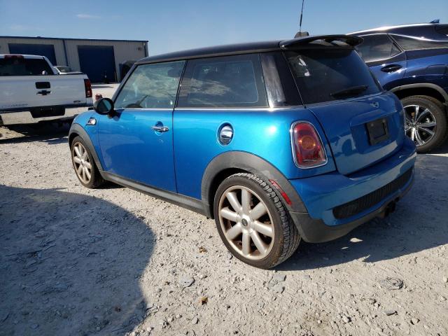 WMWMF73538TT87568 - 2008 MINI COOPER S BLUE photo 2