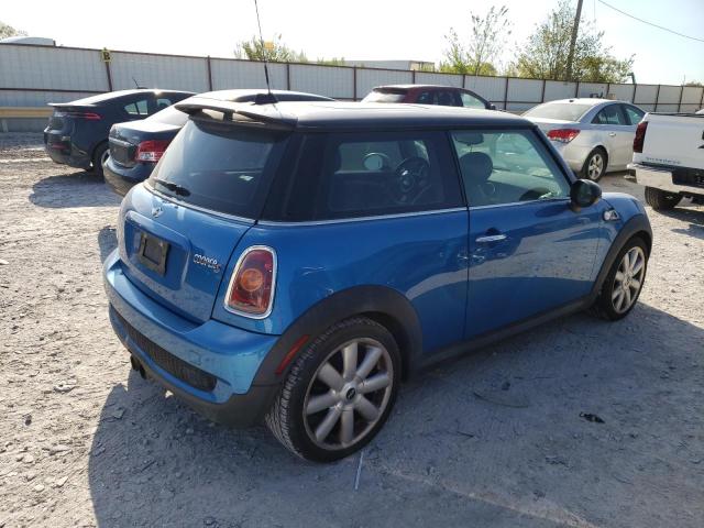 WMWMF73538TT87568 - 2008 MINI COOPER S BLUE photo 3