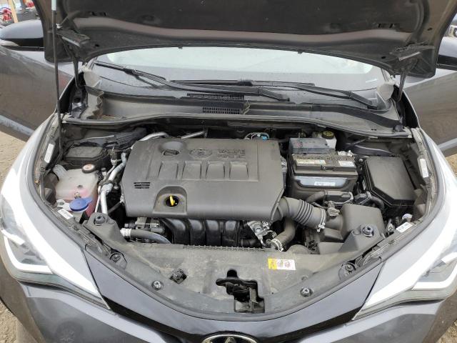 NMTKHMBX0NR142824 - 2022 TOYOTA C-HR XLE GRAY photo 12