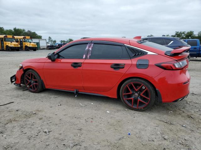19XFL1H80NE021933 - 2022 HONDA CIVIC SPORT TOURING RED photo 2